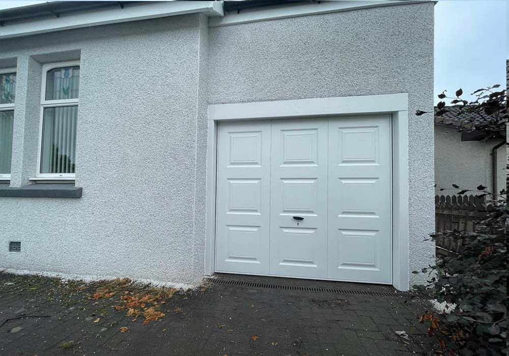 Allanton Garage Door Replacement After - MJC Garage Doors